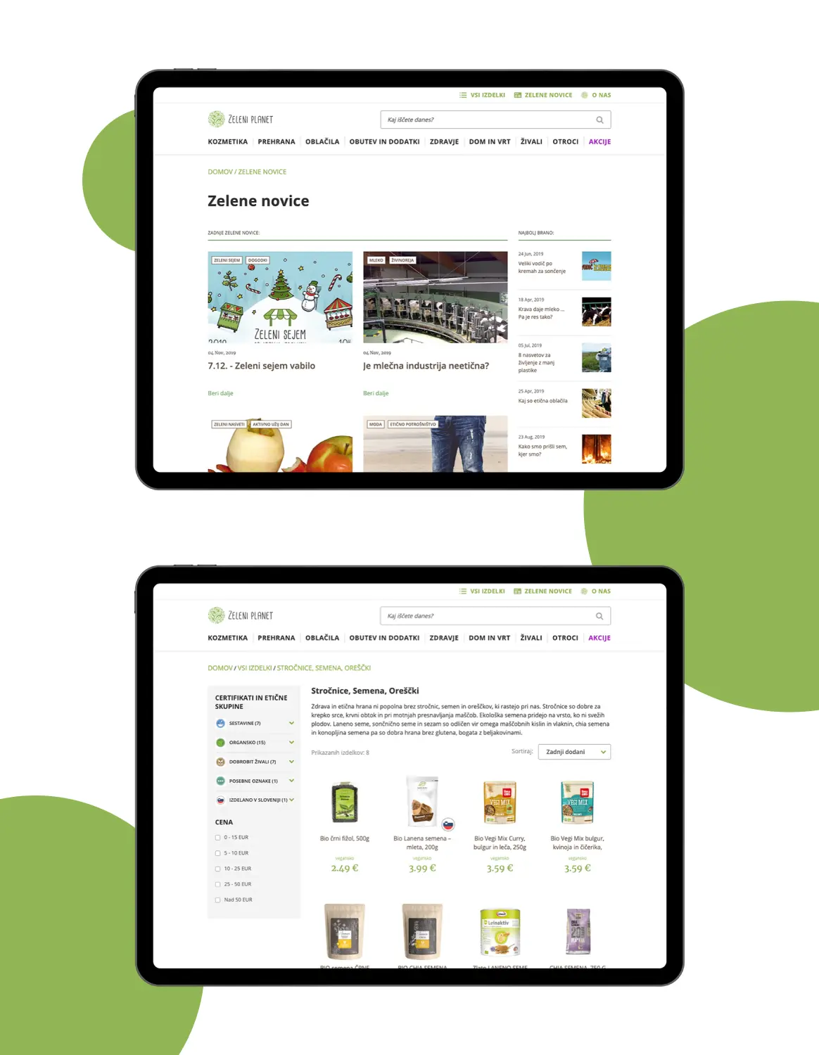 Green Planet Website