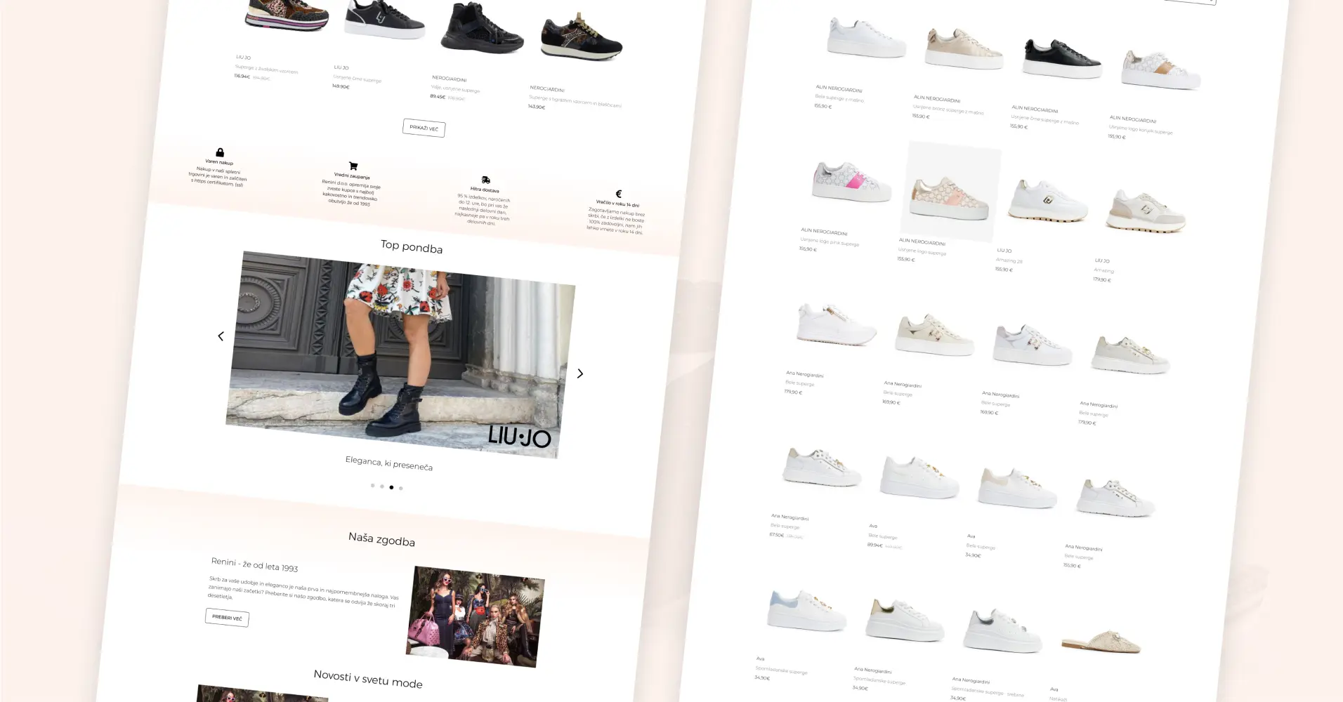 Renini Website